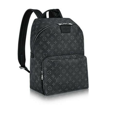 mochila louis vuitton homem|louis vuitton leather backpack.